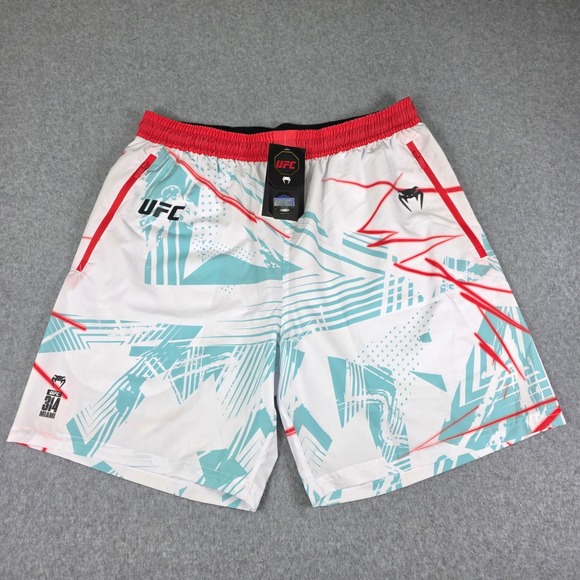UFC Venum X Miami 314 Training Shorts Men's XXL White MMA, Fighting Sportswear - Picture 1 of 11